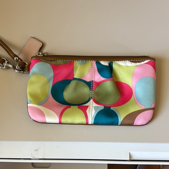 Coach Multicolor Wristlet - Picture 2 of 3